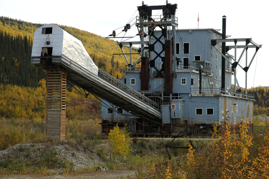 building used for mining